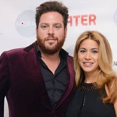 Scott Conant with his beautiful wife Meltem Conant